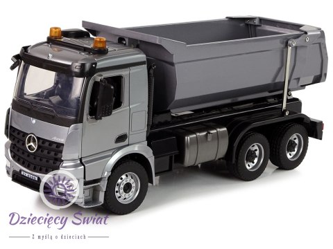 Wywrotka Metalowa Mercedes Arocs Ciężarówka R/C Aplikacja E590-003