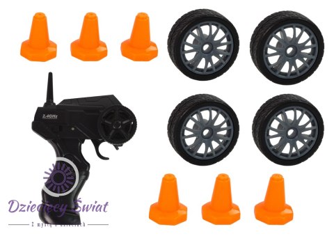Auto Sportowe Drift Zdalnie Sterowane R/C 15 km/h Zmiana kół