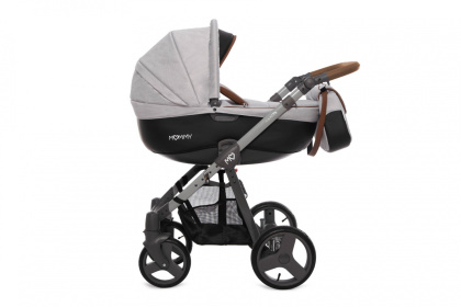 Mommy Classik Grey Star BabyActive klasyczna wersja popularnego wózka dziecięcego 2w1