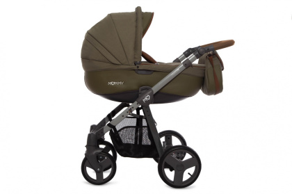 Mommy Classik Khaki BabyActive klasyczna wersja popularnego wózka dziecięcego 2w1