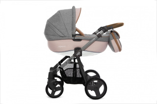 Mommy Classik Pinky BabyActive klasyczna wersja popularnego wózka dziecięcego 2w1