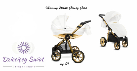 Mommy Glossy White Gold 2w1 BabyActive