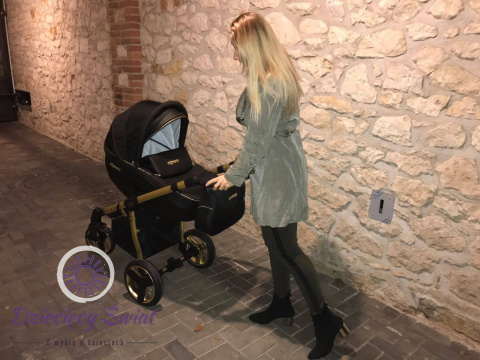 Mommy Gold Edition Magic 14 BabyActive nowoczesny wózek dziecięcy 2w1