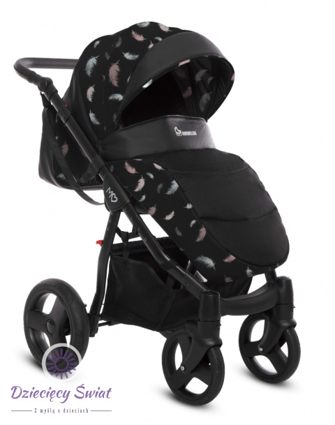 BabyActive Mommy Limited Edition Air – Wózek głęboko-spacerowy 2w1 z żelowymi kołami.