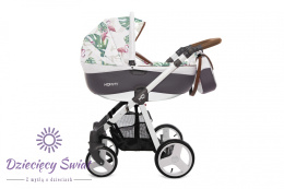Mommy Limited Edition Flamingo BabyActive wózek dziecięcy 2w1 w niepowtarzalnych kolorach
