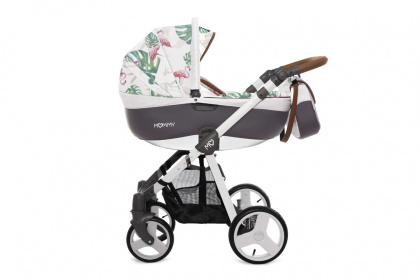 Mommy Limited Edition Flamingo BabyActive wózek dziecięcy 2w1 w niepowtarzalnych kolorach