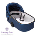 Musse Royal Blueberry 2w1 BabyActive wielofunkcyjny wózek dziecięcy ze skórzana tapicerką