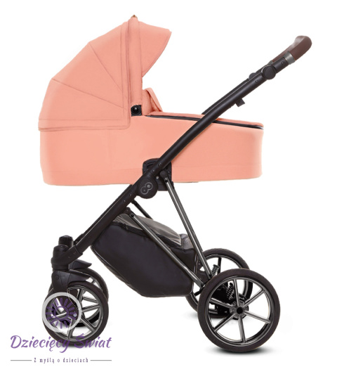 Musse ULTRA Apricot 2w1 BabyActive wielofunkcyjny wózek dziecięcy w pastelowych odcieniach