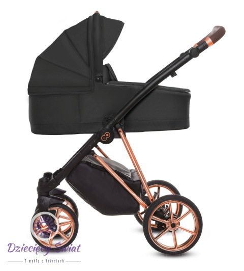 Musse ULTRA Black 2w1 BabyActive wielofunkcyjny wózek dziecięcy w pastelowych odcieniach