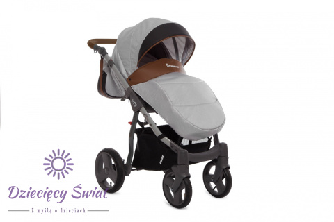 BabyActive Mommy Classic Grey 06 – Elegancki zestaw 3w1 dla wymagających rodziców