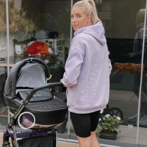 BabyActive Mommy Glossy 3w1 Silver Black – Elegancki wózek głęboko-spacerowy z fotelikiem