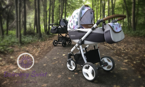 Mommy Summer Flamingo 3w1 BabyActive wózek dziecięcy w niepowtarzalnym design