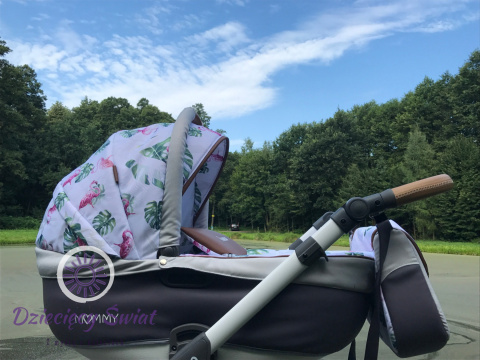 Mommy Summer Flamingo 3w1 BabyActive wózek dziecięcy w niepowtarzalnym design