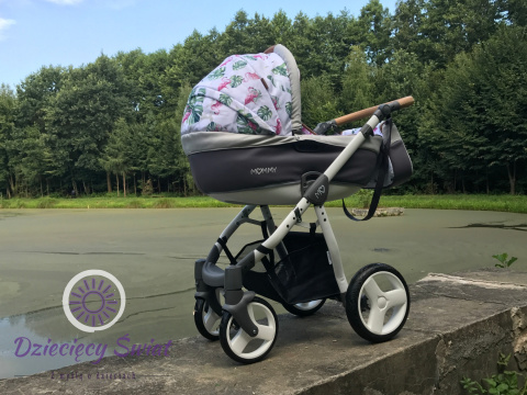 Mommy Summer Flamingo 3w1 BabyActive wózek dziecięcy w niepowtarzalnym design