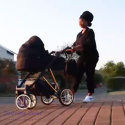 Musse Royal Onyx 3w1 BabyActive wielofunkcyjny wózek dziecięcy