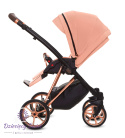 Musse ULTRA Apricot 3w1 BabyActive wózekm dziecięcy w pastelowych odcieniach