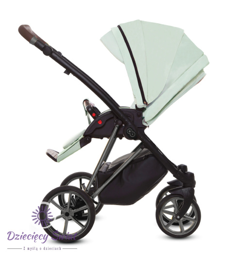 Musse ULTRA Mint 3w1 BabyActive wózekm dziecięcy w pastelowych odcieniach