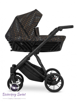 Ivento 3w1 Black Style Kunert wózek dziecięcy o nowoczesnym design