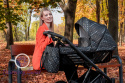 Ivento 3w1 Black Style Kunert wózek dziecięcy o nowoczesnym design