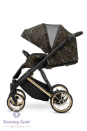 Ivento Premium 2w1 Deep Black Kunert wózek dziecięcy o nowoczesnym design