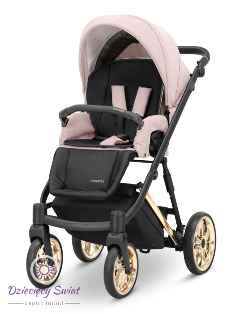 Ivento Premium 2w1 Smoky Pink Kunert wózek dziecięcy o nowoczesnym design