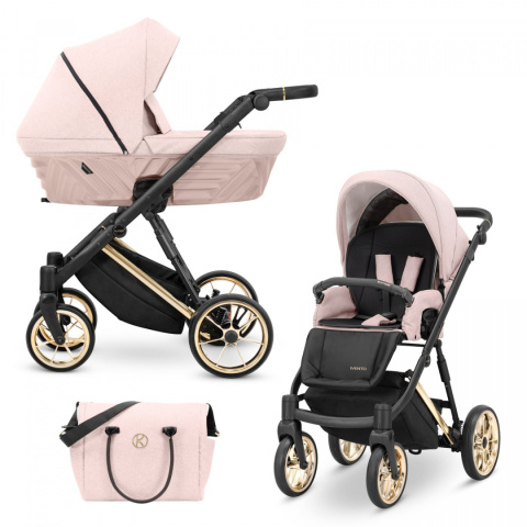 Ivento Premium 2w1 Smoky Pink Kunert wózek dziecięcy o nowoczesnym design