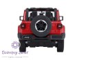 Auto R/C Jeep Wrangler Rubicon 1:14 Rastar Czerwony