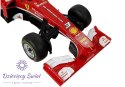 Auto Wyścigowe Bolid Formuła 1 Ferrari F138 Czerwony 1:12 2.4G