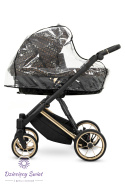 Ivento Premium 3w1 Delicate Flowers Kunert wózek dziecięcy o nowoczesnym design