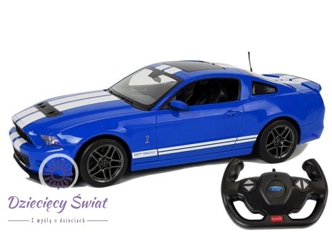 Auto R/C Ford Shelby Rastar 1:14 Niebieski na Pilota