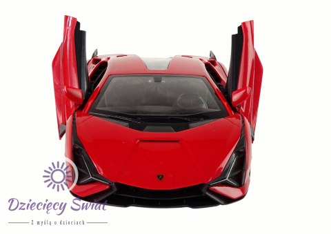 Auto R/C Lamborghini Sian FKP 37 Rastar 1:14 Czerwone Na Pilota