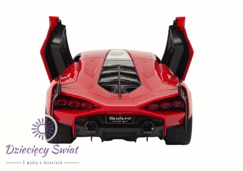 Auto R/C Lamborghini Sian FKP 37 Rastar 1:14 Czerwone Na Pilota