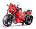 Zestaw klocków CADA Motocykl Zdalnie Sterowany 2.4G 484 elementy
