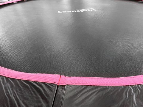 Trampolina LEAN Sport Max 16ft Czarno-Różowa