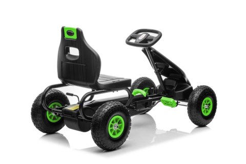 Gokart na pedały G18 Zielony