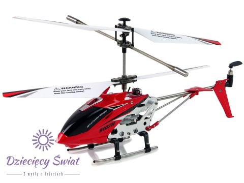 Helikopter SYMA S107H Zdalnie Sterowany 2,4G Czerwony