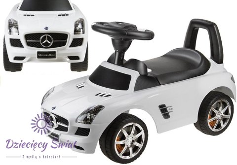 Jeździk Mercedes-Benz SLS AMG Biały