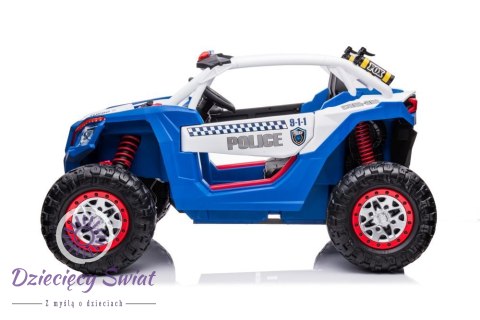 Auto na Akumulator Buggy XB-2118 Policyjne Niebieskie 4x4