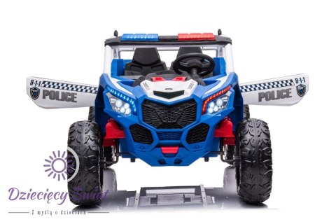 Auto na Akumulator Buggy XB-2118 Policyjne Niebieskie 4x4