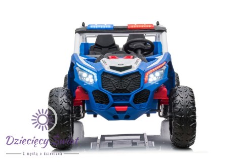 Auto na Akumulator Buggy XB-2118 Policyjne Niebieskie 4x4