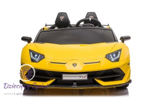 Auto na akumulator Lamborghini Aventador SX2028 Żółty