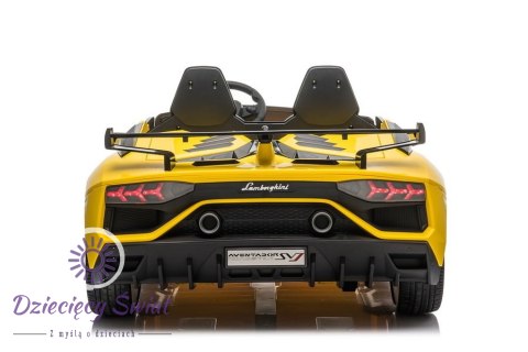 Auto na akumulator Lamborghini Aventador SX2028 Żółty