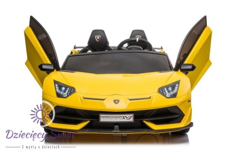 Auto na akumulator Lamborghini Aventador SX2028 Żółty