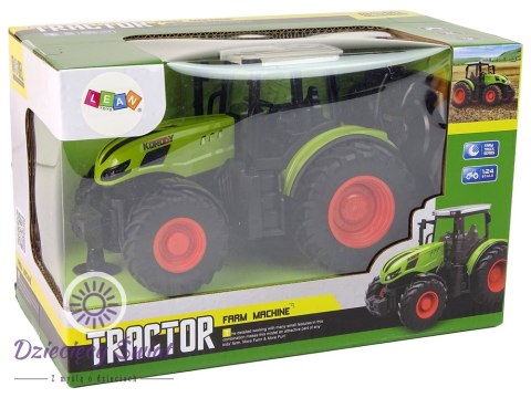 Traktor Zdalnie Sterowany 1:24 R/C Pilot 2,4 G Zielony