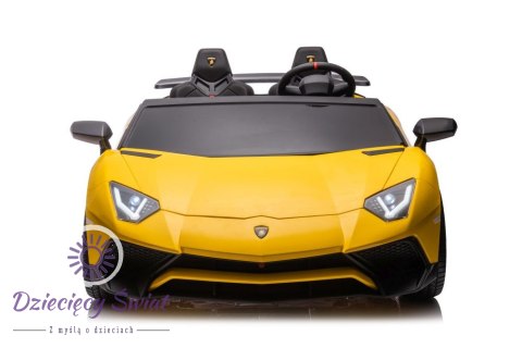 Auto Na Akumulator Lamborghini XXL A8803 Żółte 24V