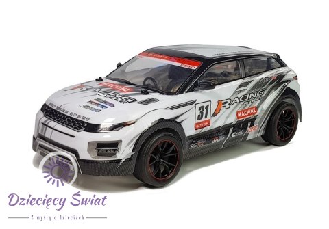 Auto Zdalnie Sterowane R/C Terenowe Białe 1:10