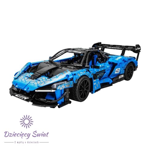 Klocki Konstrukcyjne Auto Sportowe R/C Dark Knight GTR 2088 Elementów CADA