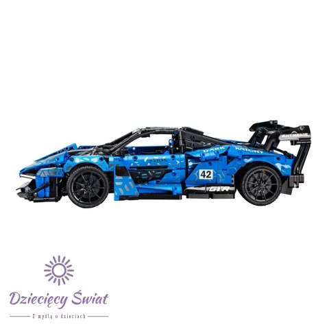 Klocki Konstrukcyjne Auto Sportowe R/C Dark Knight GTR 2088 Elementów CADA