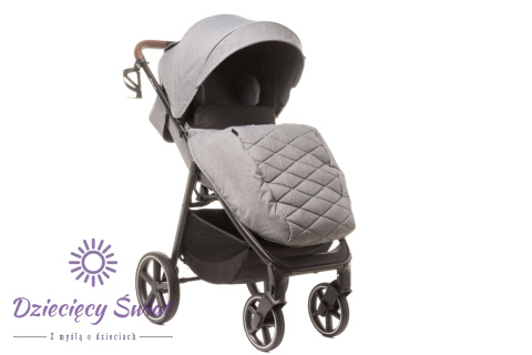 STINGER PRO MELANGE GREY 4BABY Wózek spacerowy do 22kg