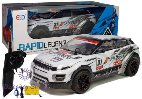 Auto Rajdowe Zdalnie Sterowane 1:10 Białe R/C